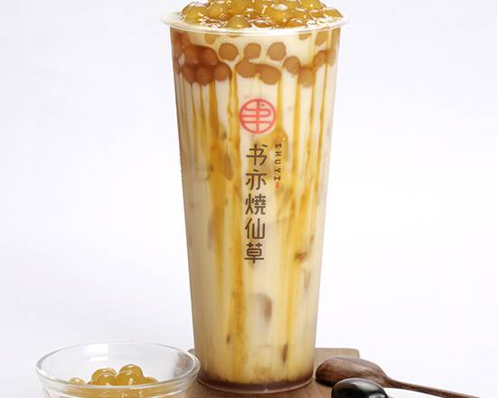 Caramel Bubble Milk Tea 焦糖珍奶(500ml)